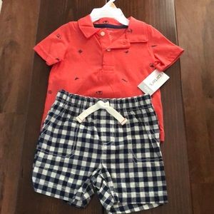 NWT Carters short set